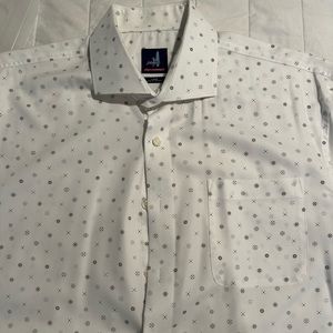 Johnnie-O button down shirt, short sleeve. Immaculate condition. Size large.